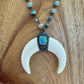 OOAK Bone Horn Necklace