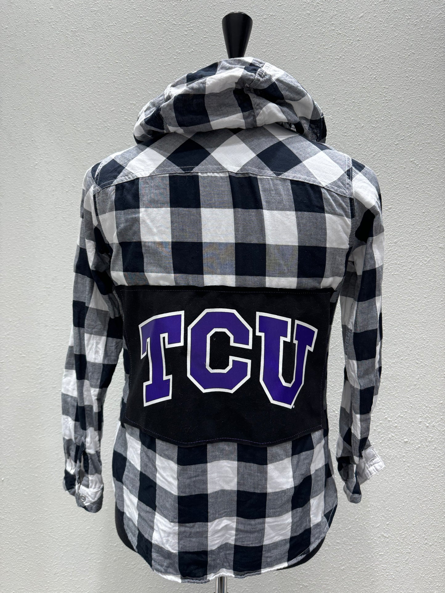 Vintage Repurposed TCU Jacket