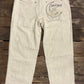 Jaded Gypsy Peace and Love Jeans- Parchment
