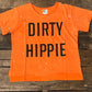 Dirty Hippie T Vintage Tangerine
