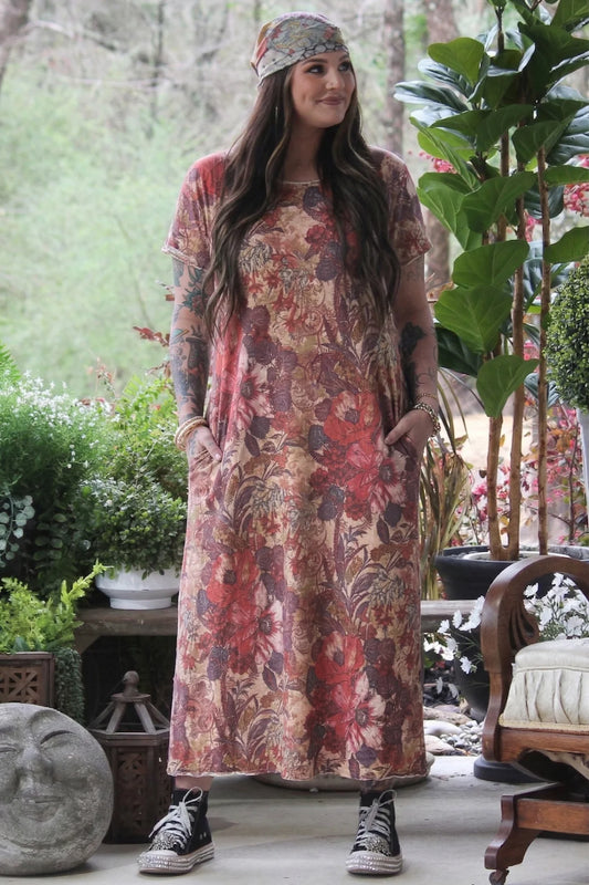 Jaded Gypsy Weekend Wander Dress  woodland meadow