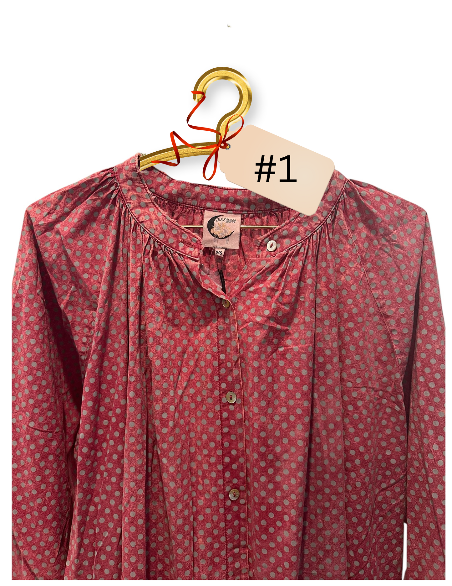 Sweet Nothings Dress scarlet dot