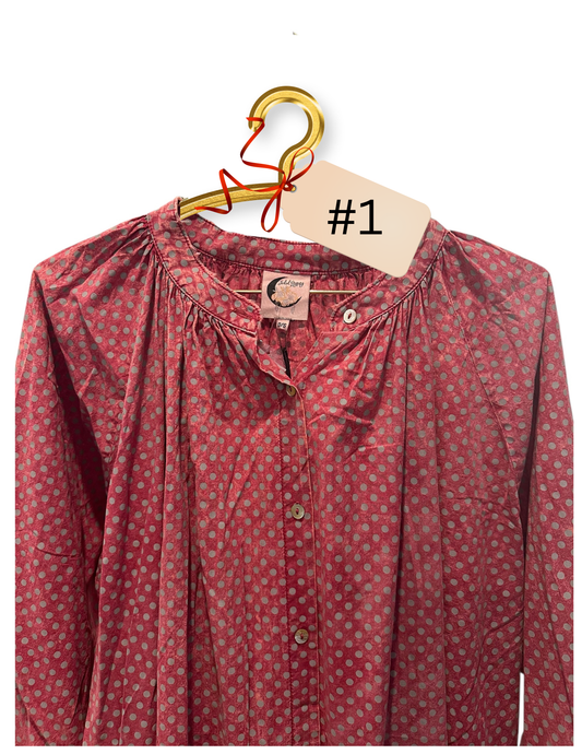 Sweet Nothings Dress scarlet dot