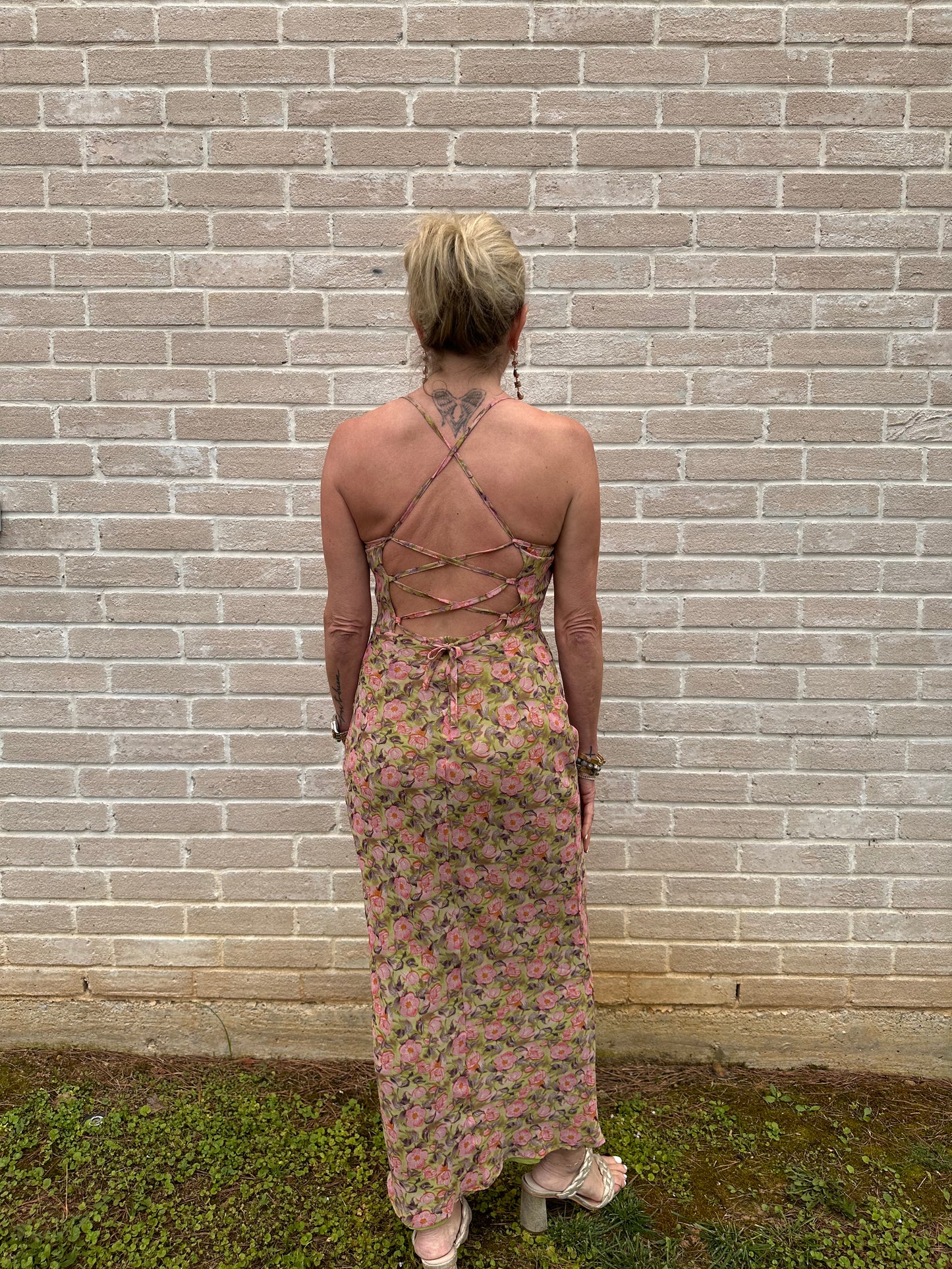 Bailey Rose Floral Chiffon Maxi