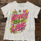 Jaded Gypsy Worn and Weathered Tee-Tiger Love