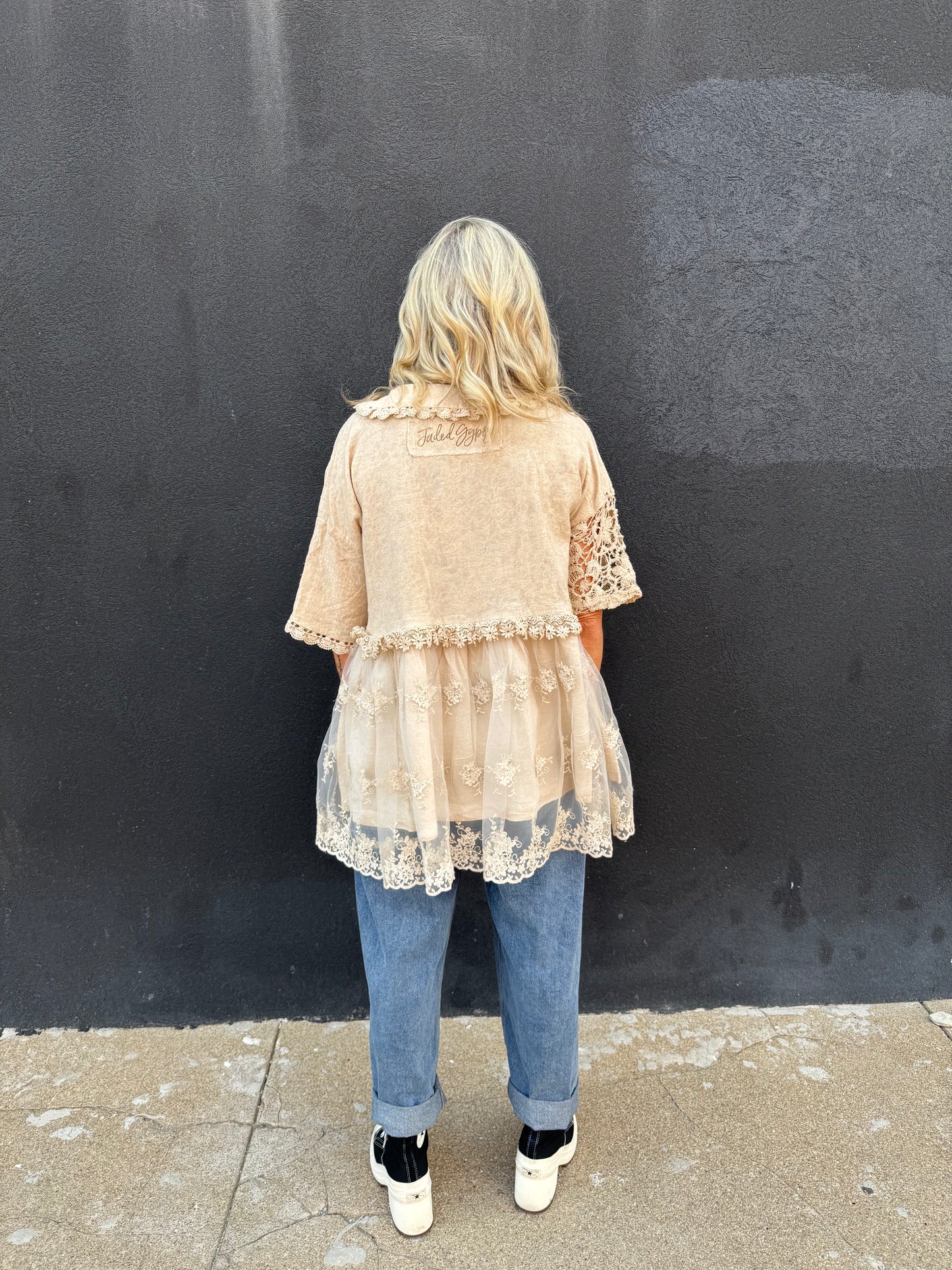Jaded Gypsy Trellis Dreams Top- O/S