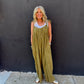 Jaded Gypsy Bittersweet Romper Vintage Olive - OS