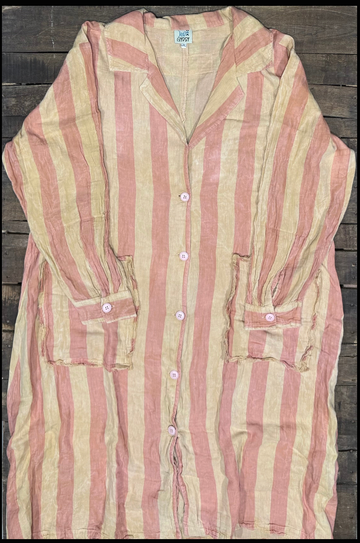 Jaded Gypsy Dreamline Duster - Bubblegum