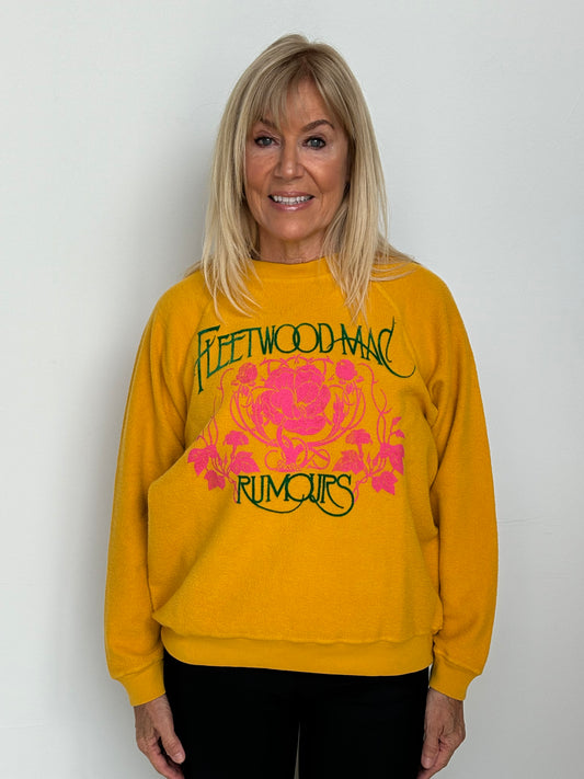 Fleetwood Mac Floral Reverse Sweatshirt