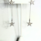 Double Star  Drop Earring