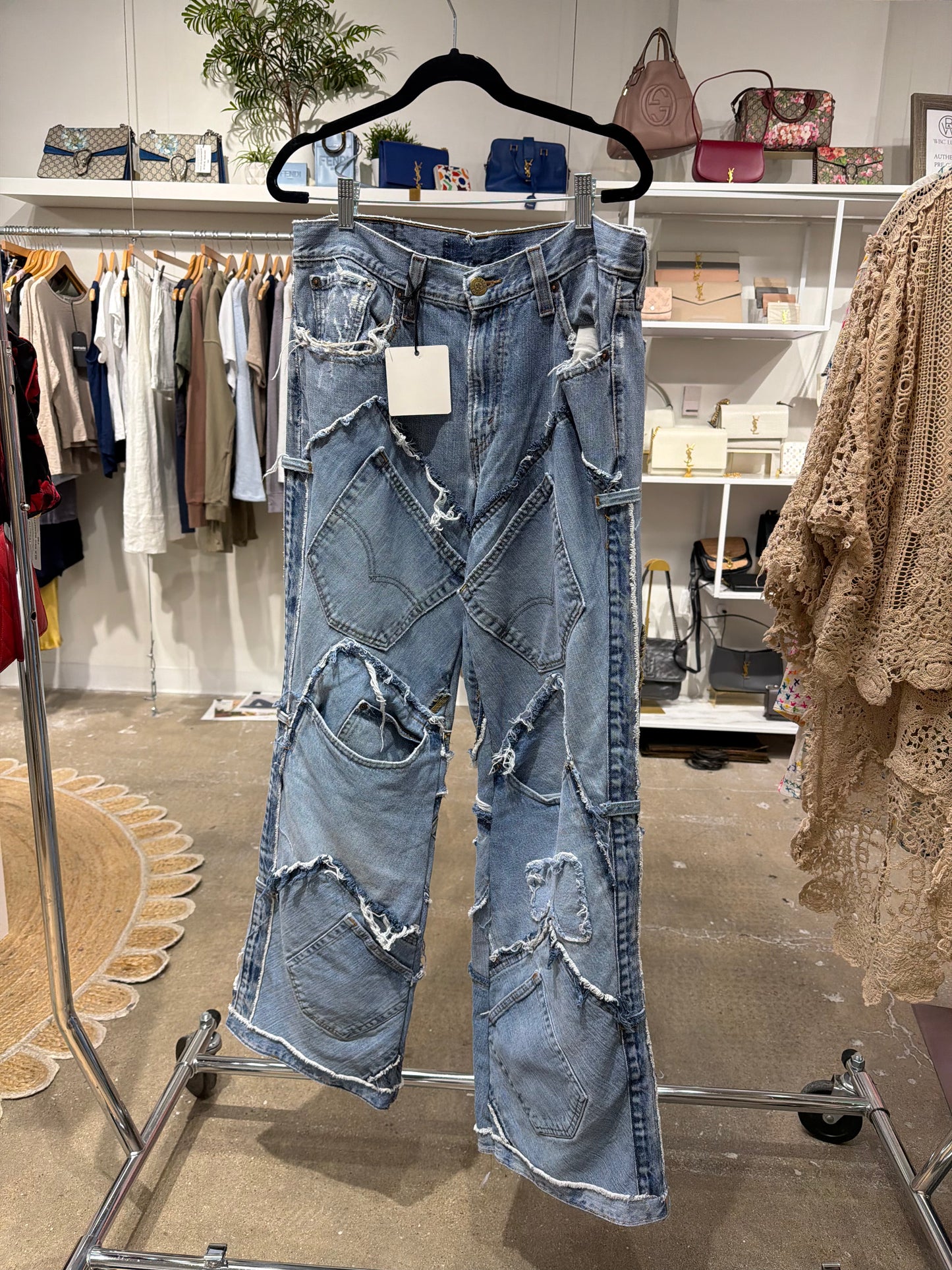 Patched up Jeans by Jaded Gypsy