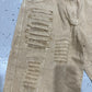 Paper Lace denim pants Natural