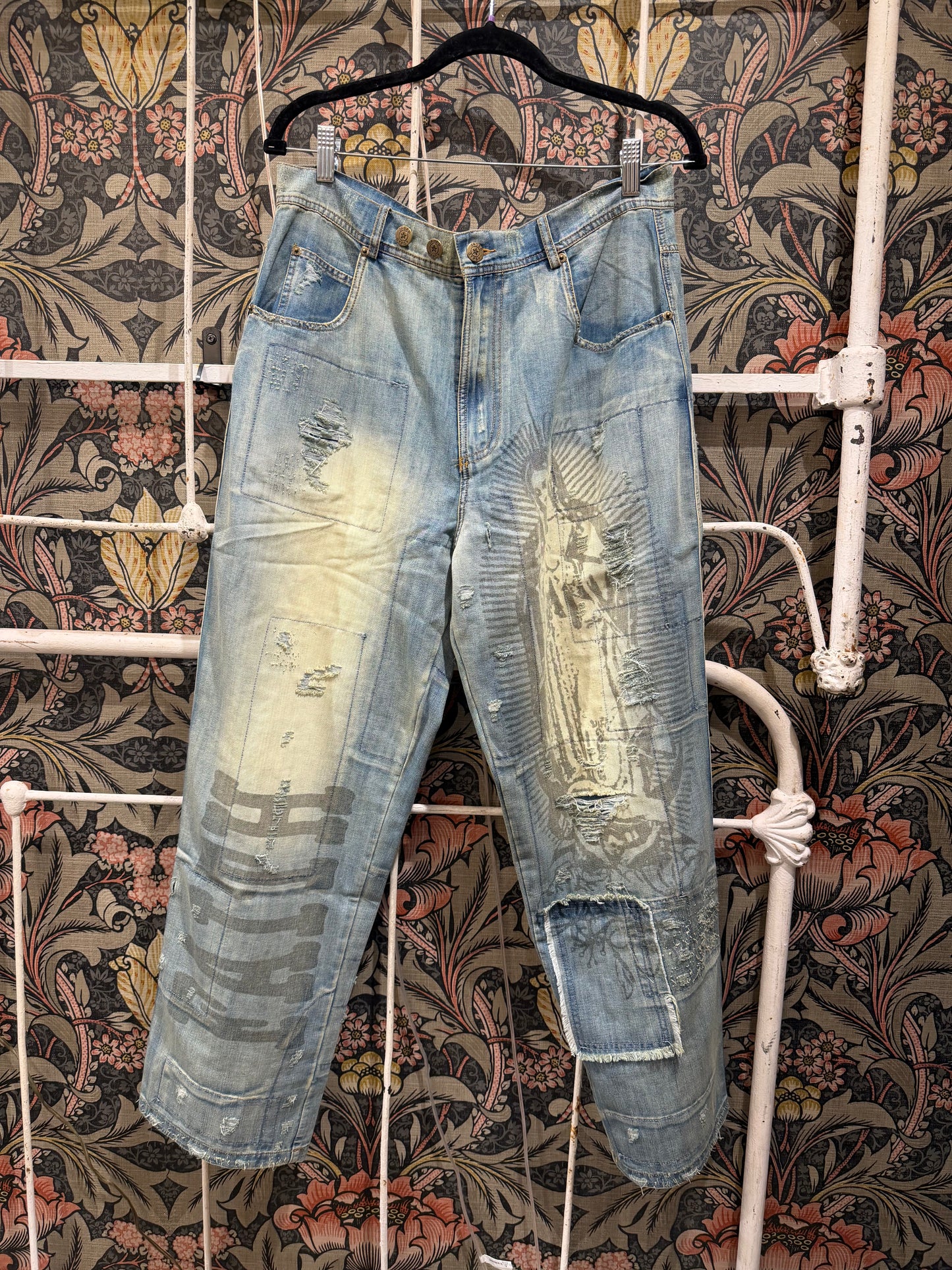 Jaded Gypsy Peace and Love Jeans - Faith