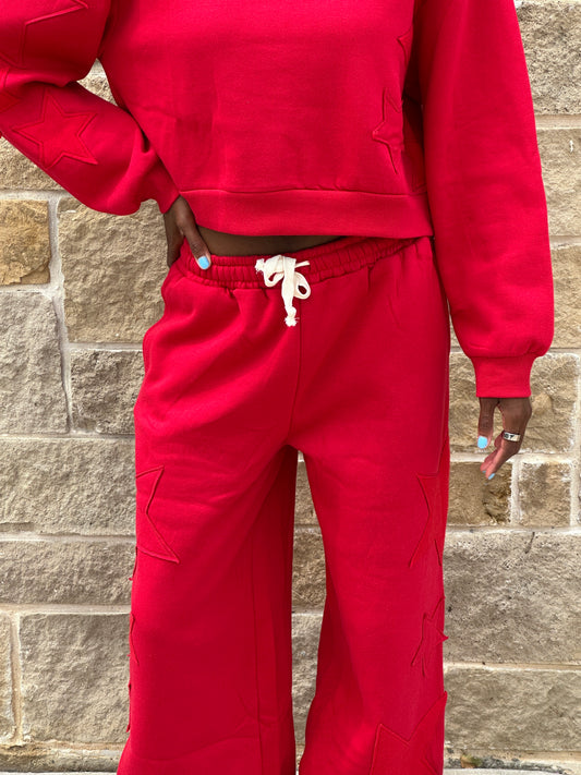 Scarlet Star Fleece Set