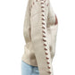 Brown and Cream Horse Sweater