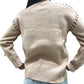 Brown and Cream Horse Sweater
