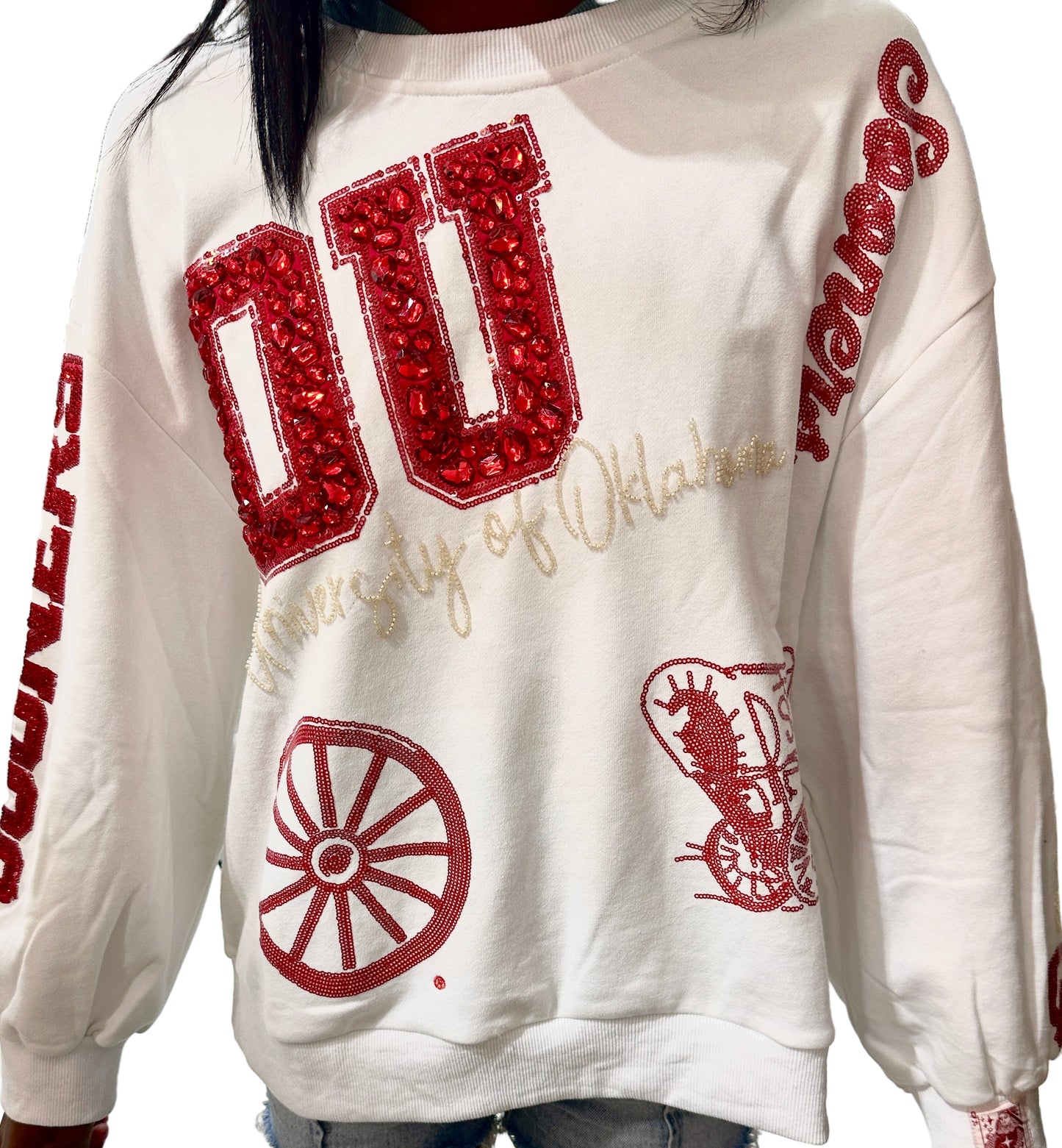 Queen of Sparkles OU Sweatshirt