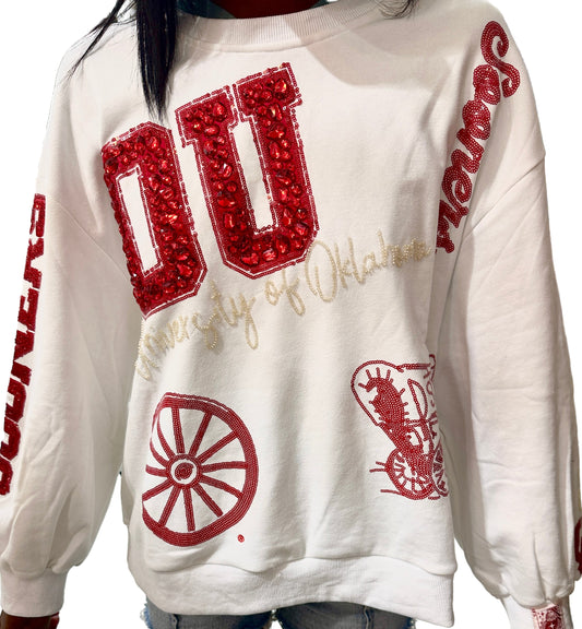 Queen of Sparkles OU Sweatshirt