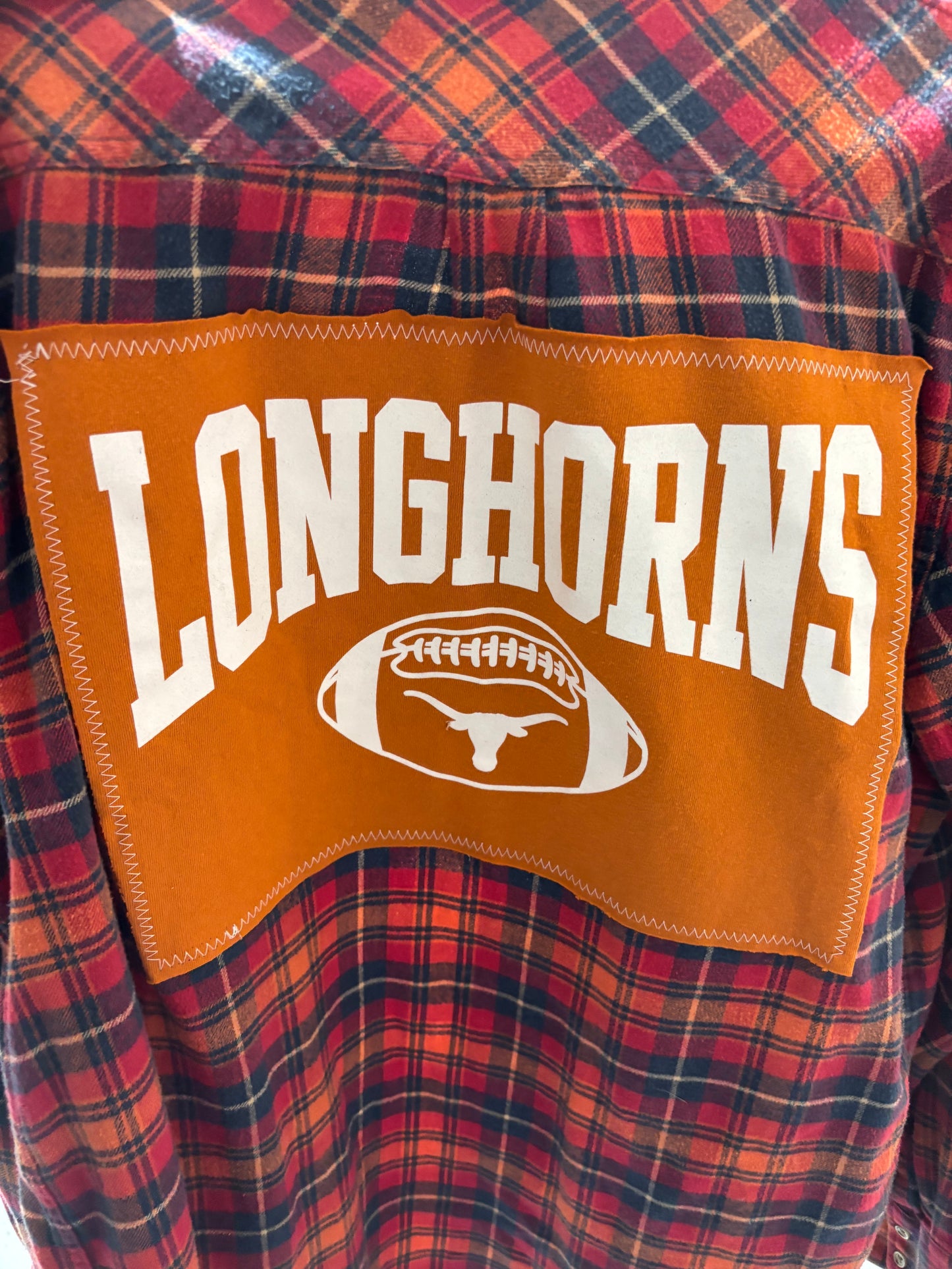 Disorderly Conduct Longhorn Plaid Shirt