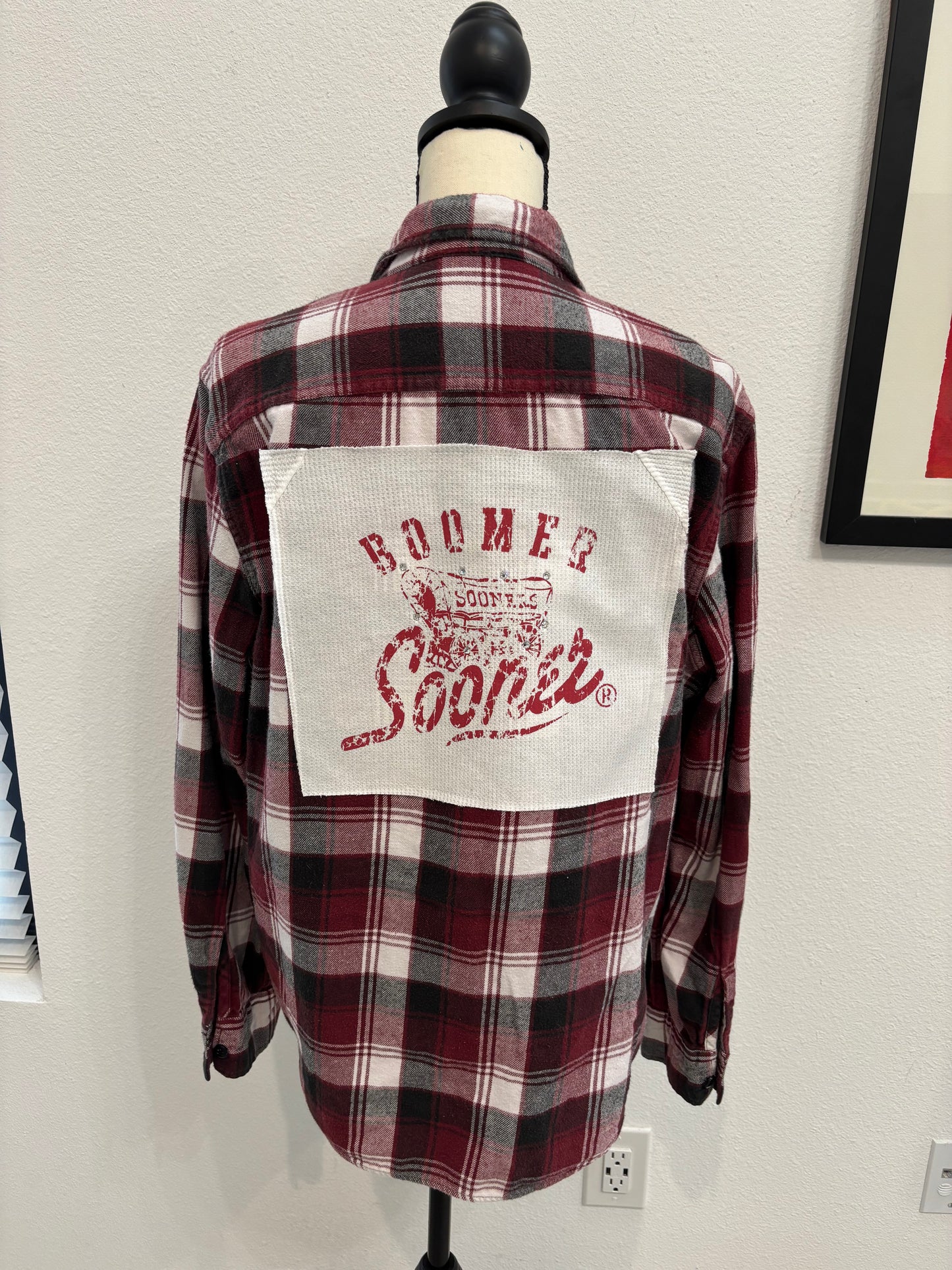 Disorderly Conduct Boomer Sooner Flannel