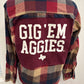 Disorderly Conduct Gig Em Aggies Flannel