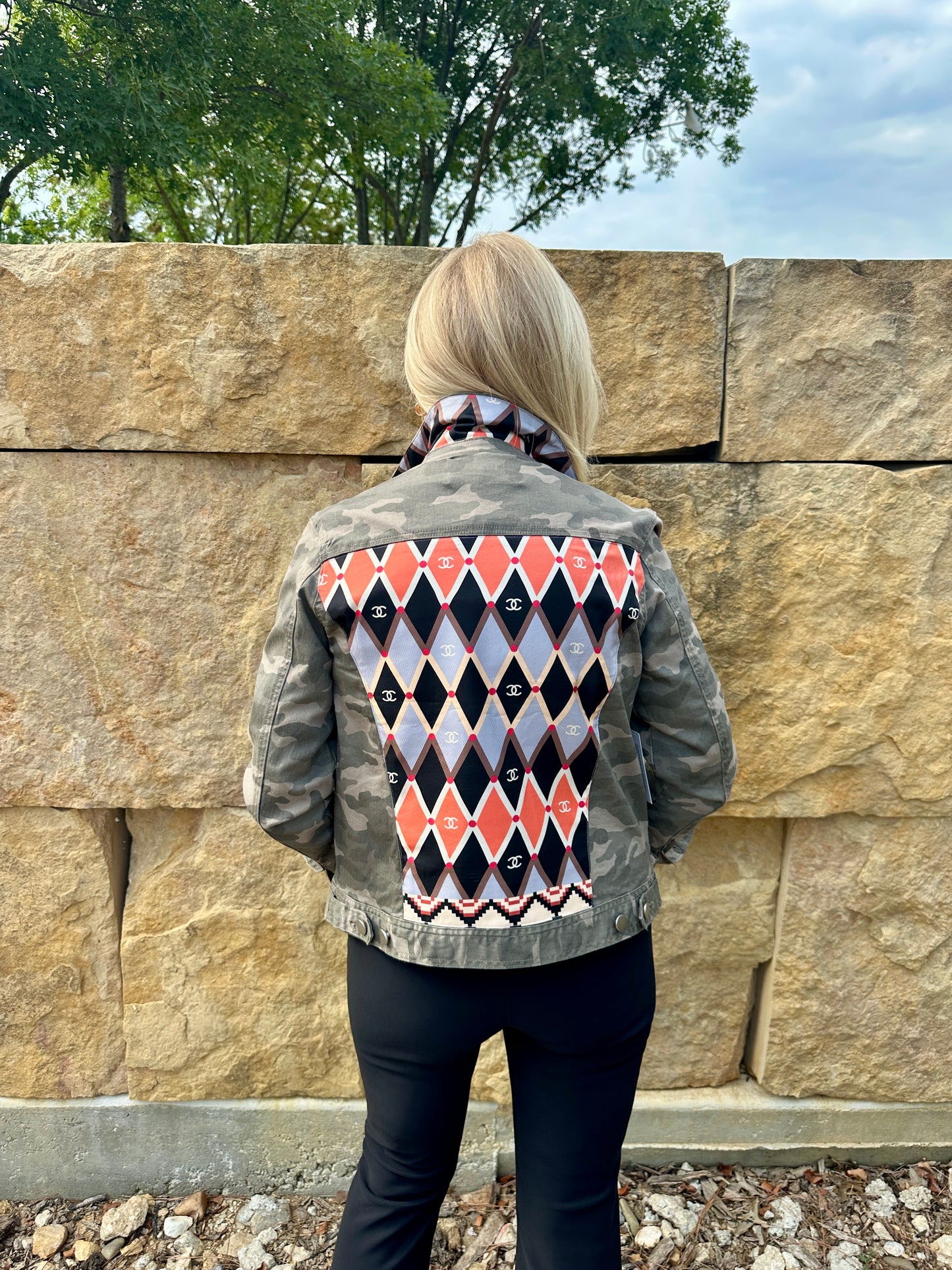 Chanel Argyie Scarf Jacket