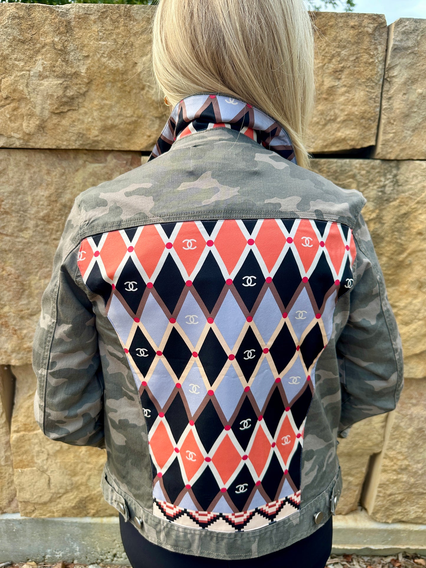 Chanel Argyie Scarf Jacket