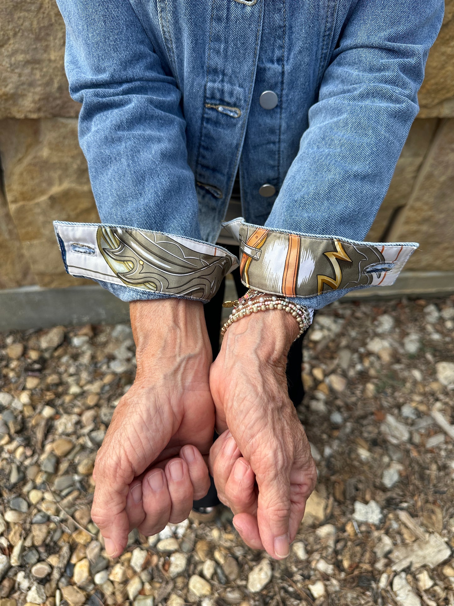 Hermes Paris Saddle Scarf Jacket