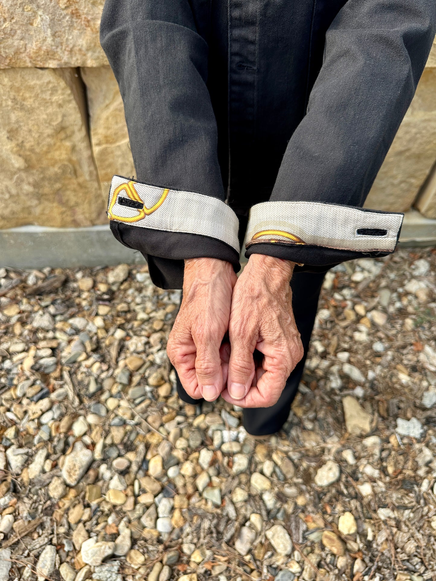 Gucci Silk Scarf Black  Jacket