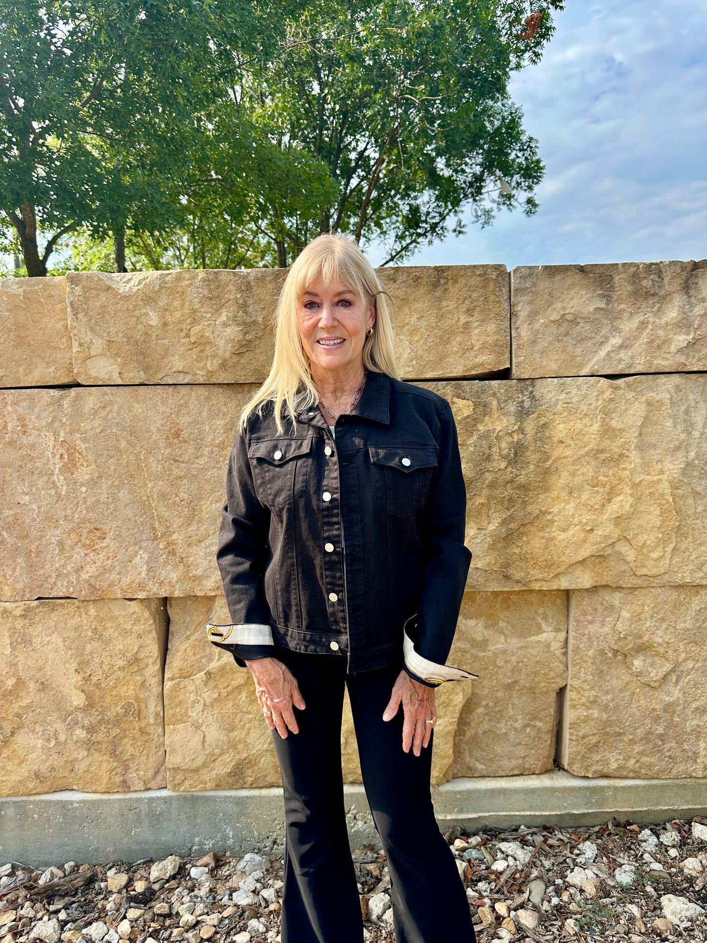 Gucci Silk Scarf Black  Jacket