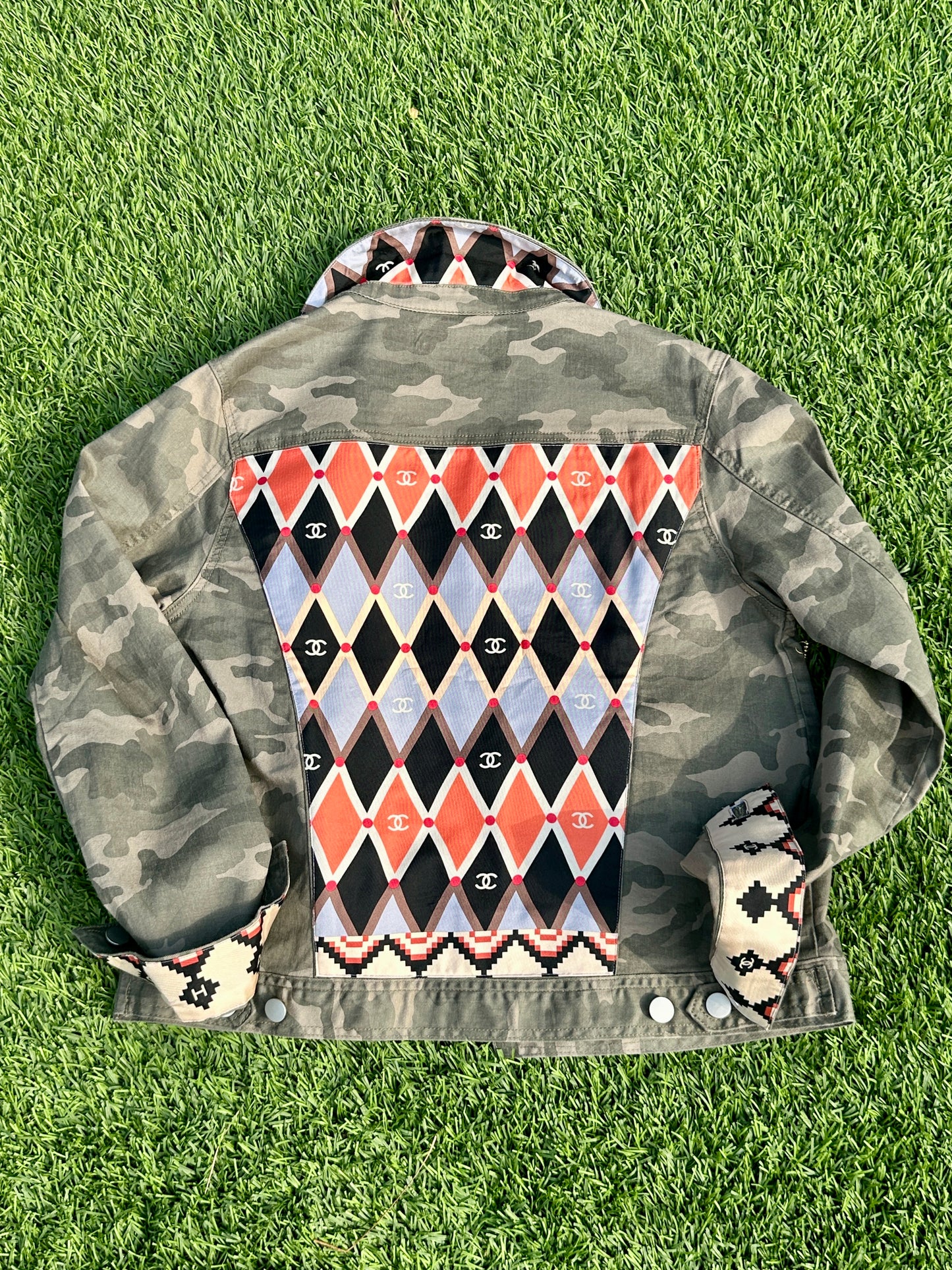 Chanel Argyie Scarf Jacket