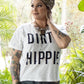 Dirty Hippie Tee Vintage Parchment
