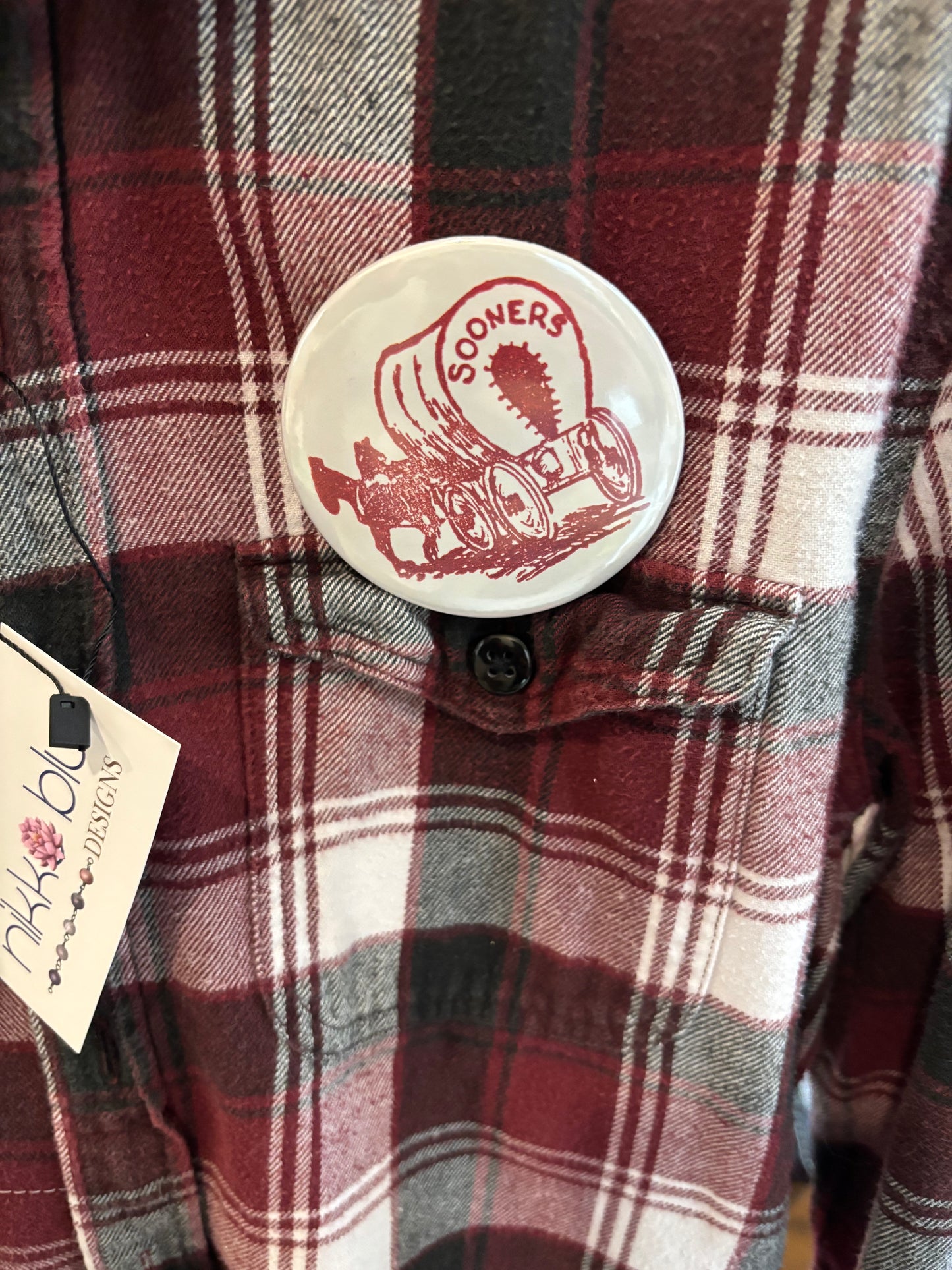 Disorderly Conduct Boomer Sooner Flannel