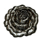 Silver Rose Belt Buckle