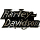 Silver and Black Harley Davidson Belt Buckle