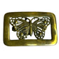 Bronze Rectangular Butterfly Belt Buckle