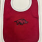 University of Arkansas Baby Bib