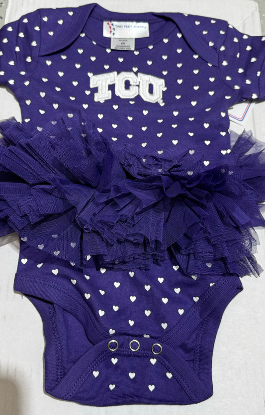 TCU TUTU Onesie