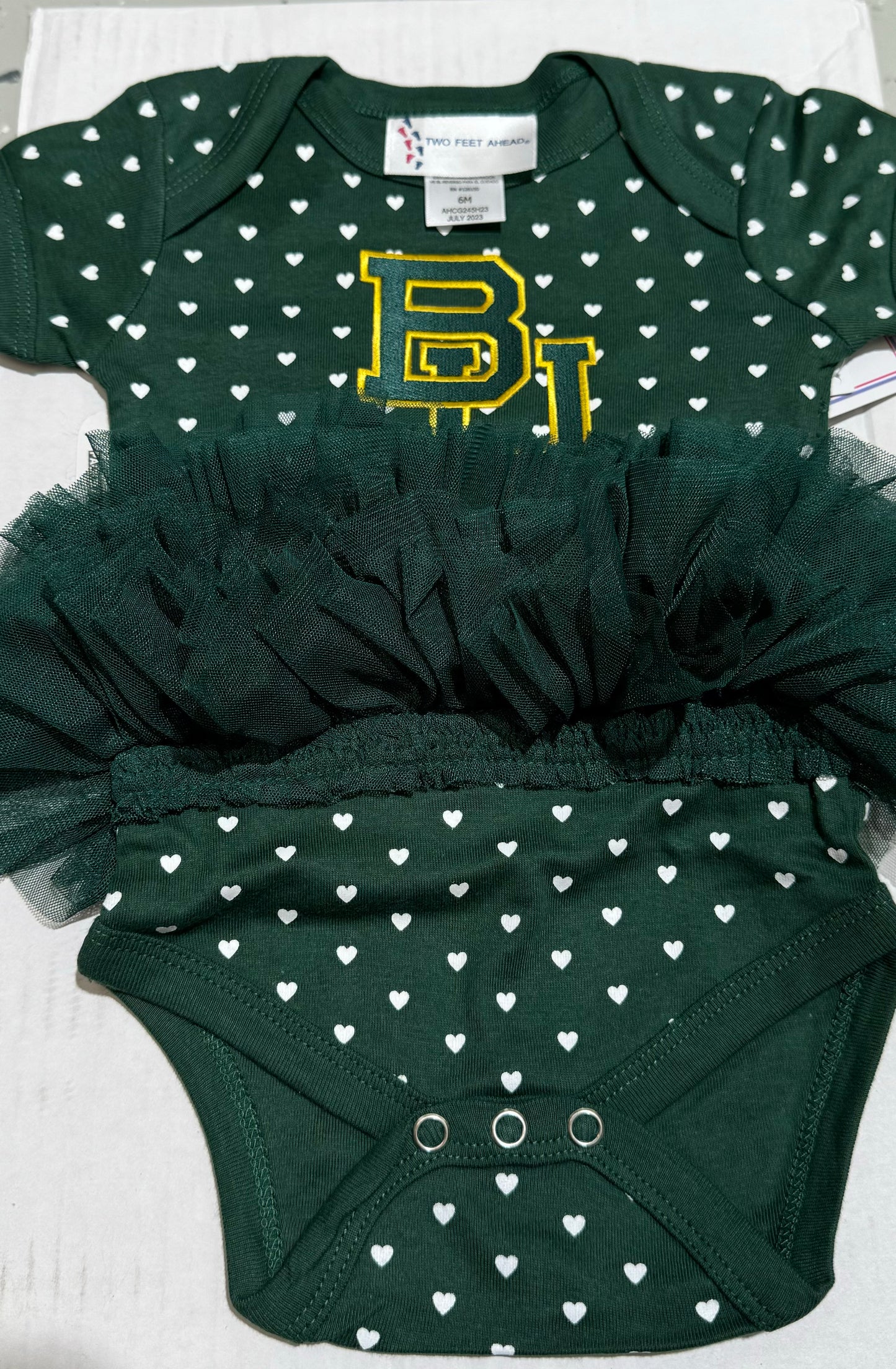 Baylor University TUTU Onesie