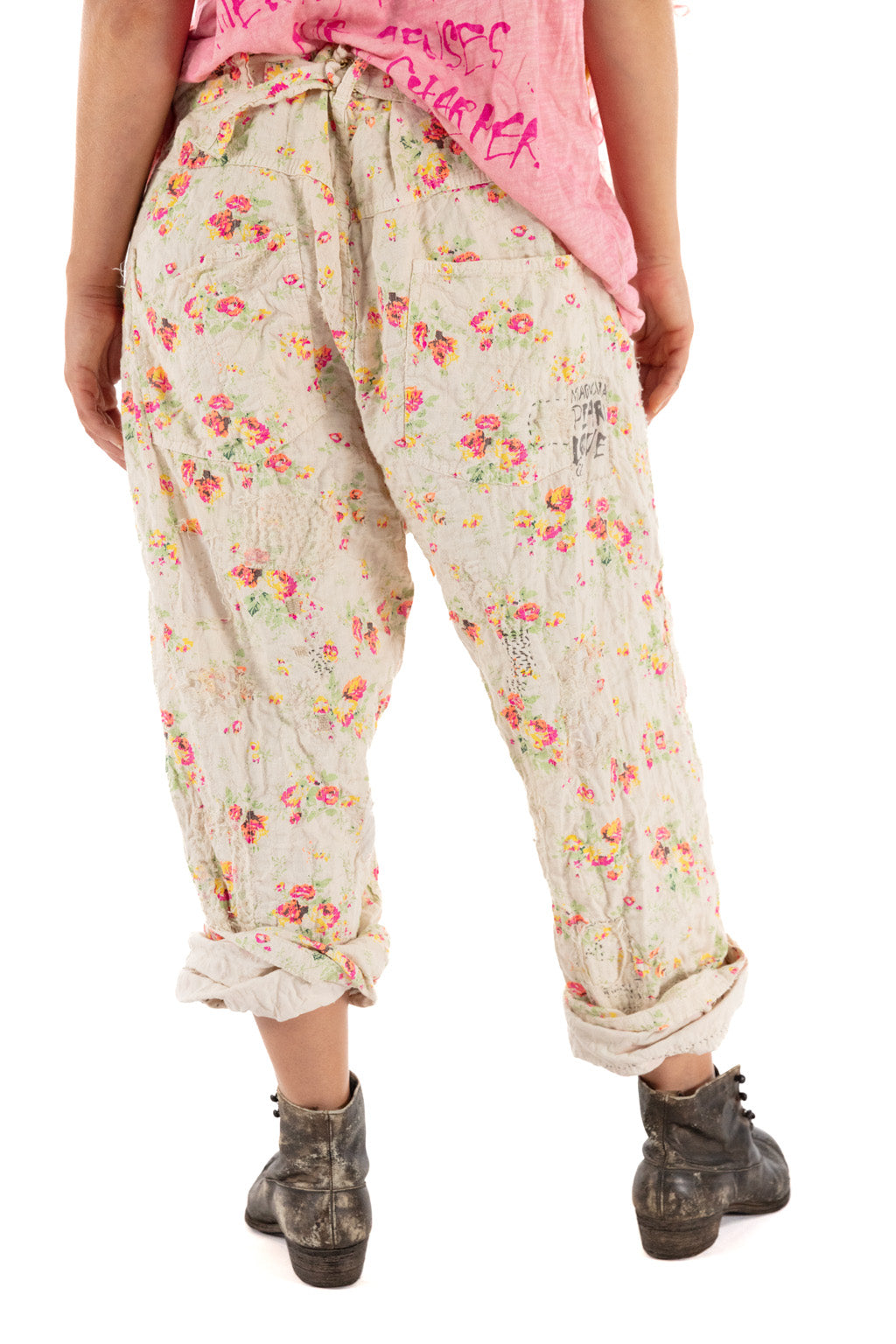 Magnolia Pearl PANTS 498-CRCRO-OS  Cotton Linen Miner Pants