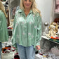 Scandal Italy Moritz Blouse in Green