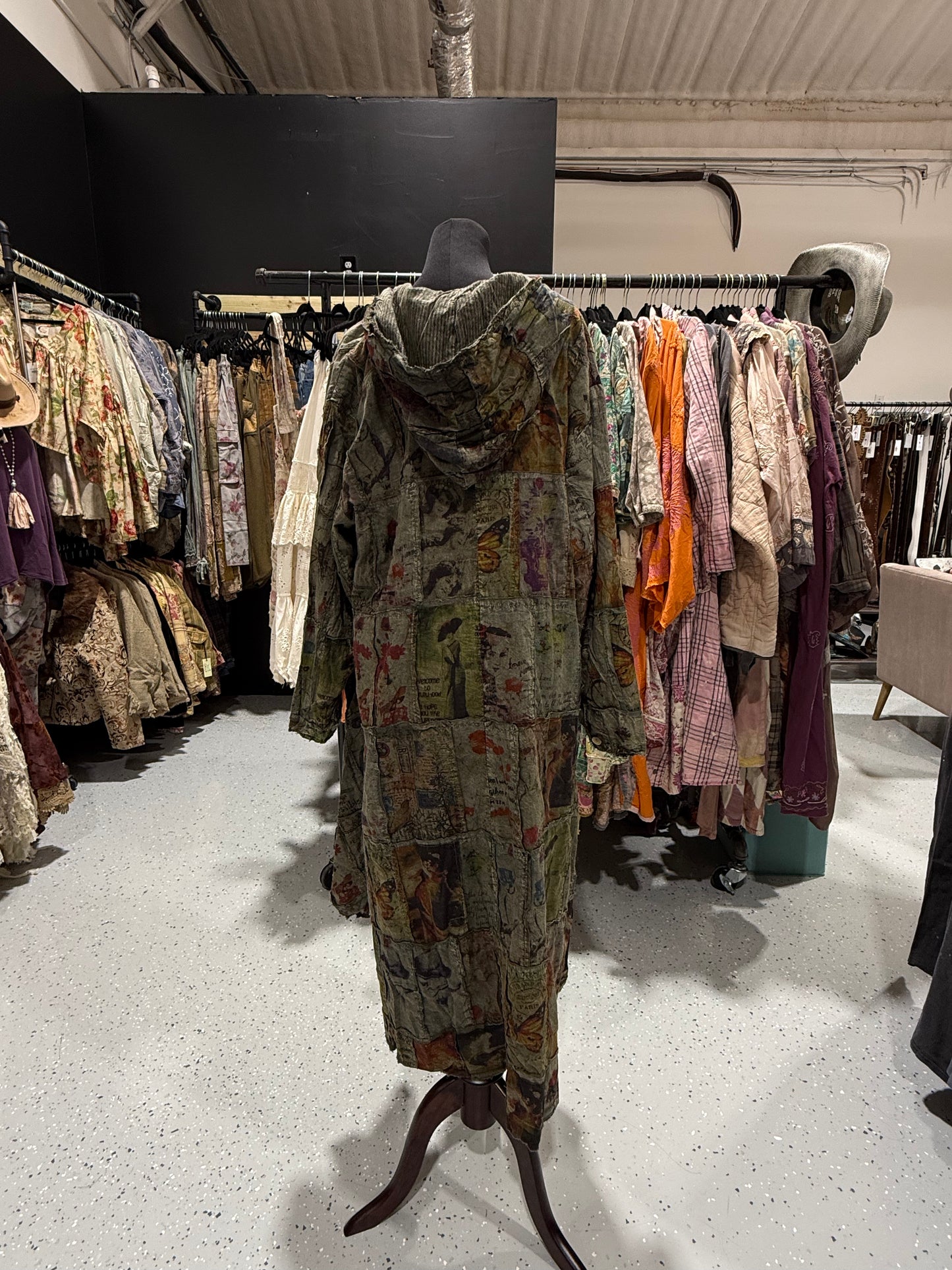 Paper Lace Hooded Jacket