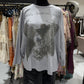 Paper Lace  Lady in the Garden Top Grey