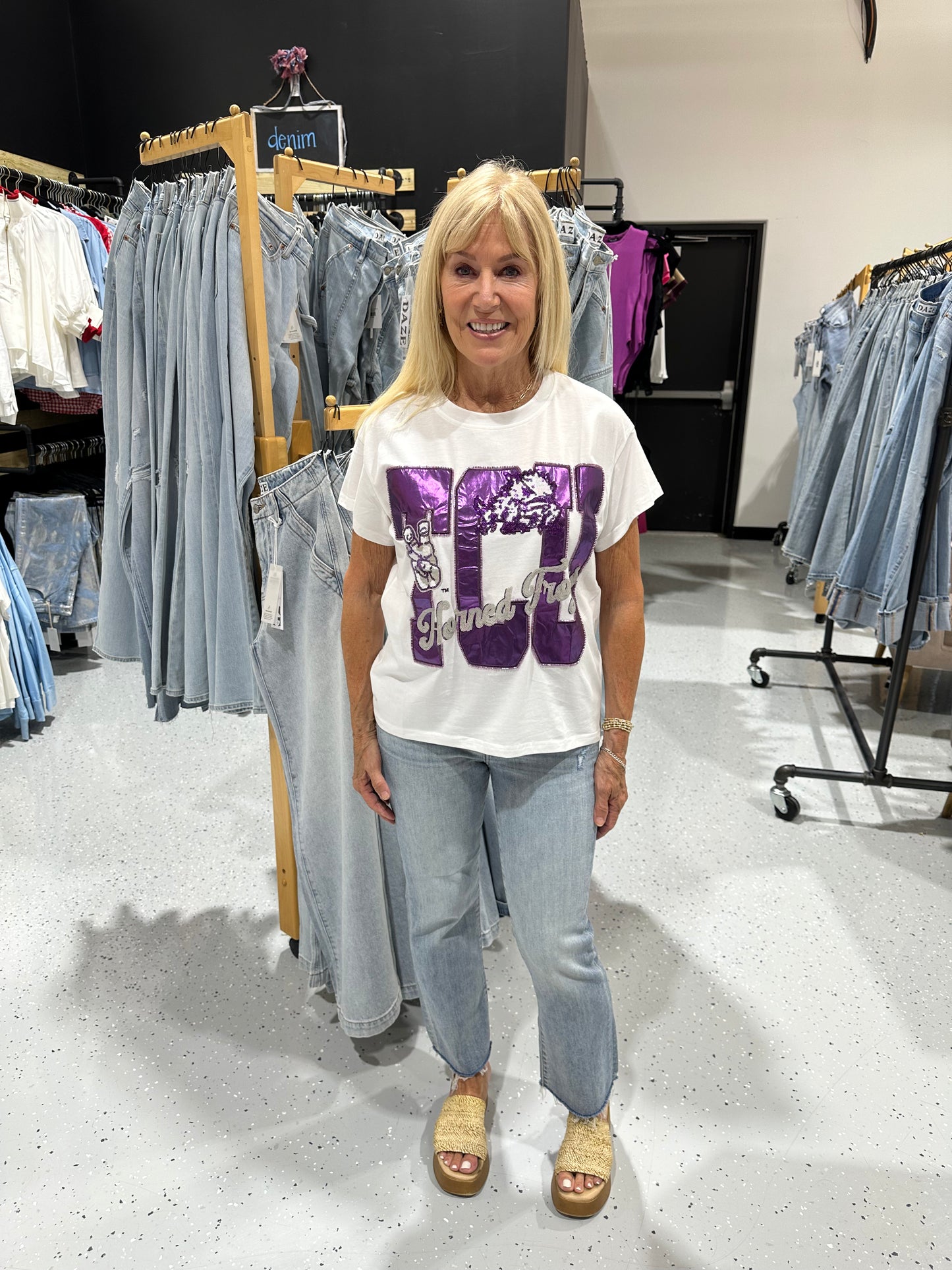 Queen of Sparkles TCU Tee