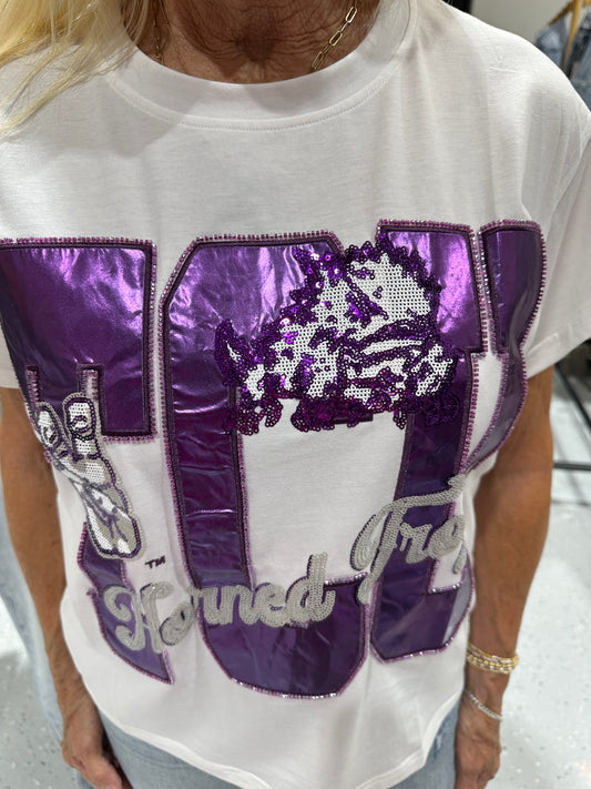 Queen of Sparkles TCU Tee