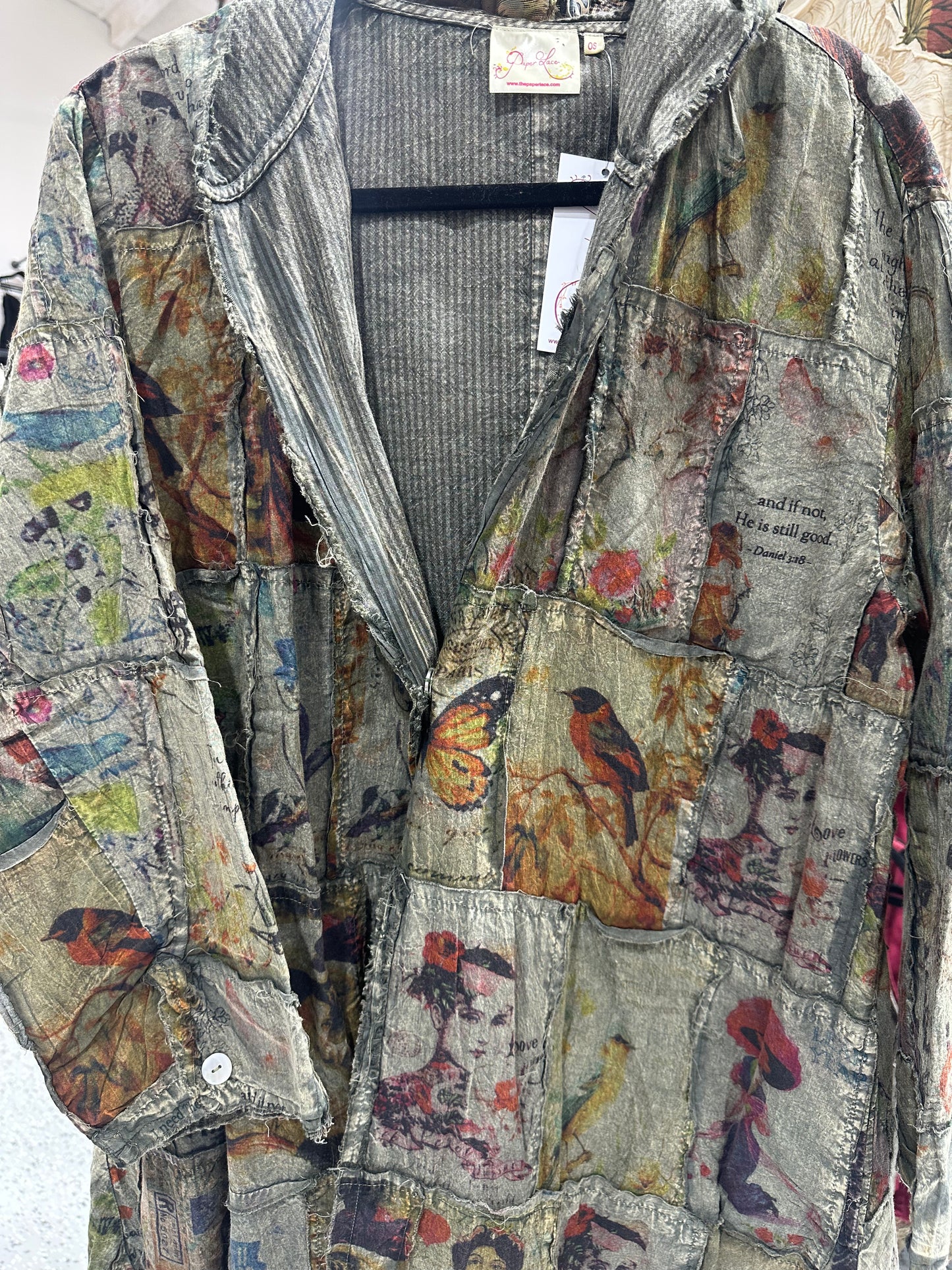 Paper Lace Hooded Jacket