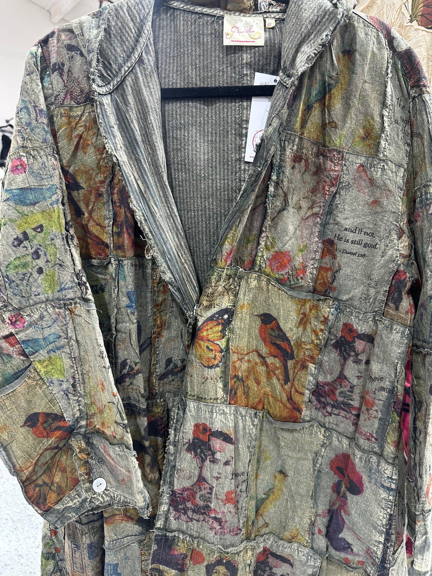 Paper Lace Hooded Jacket