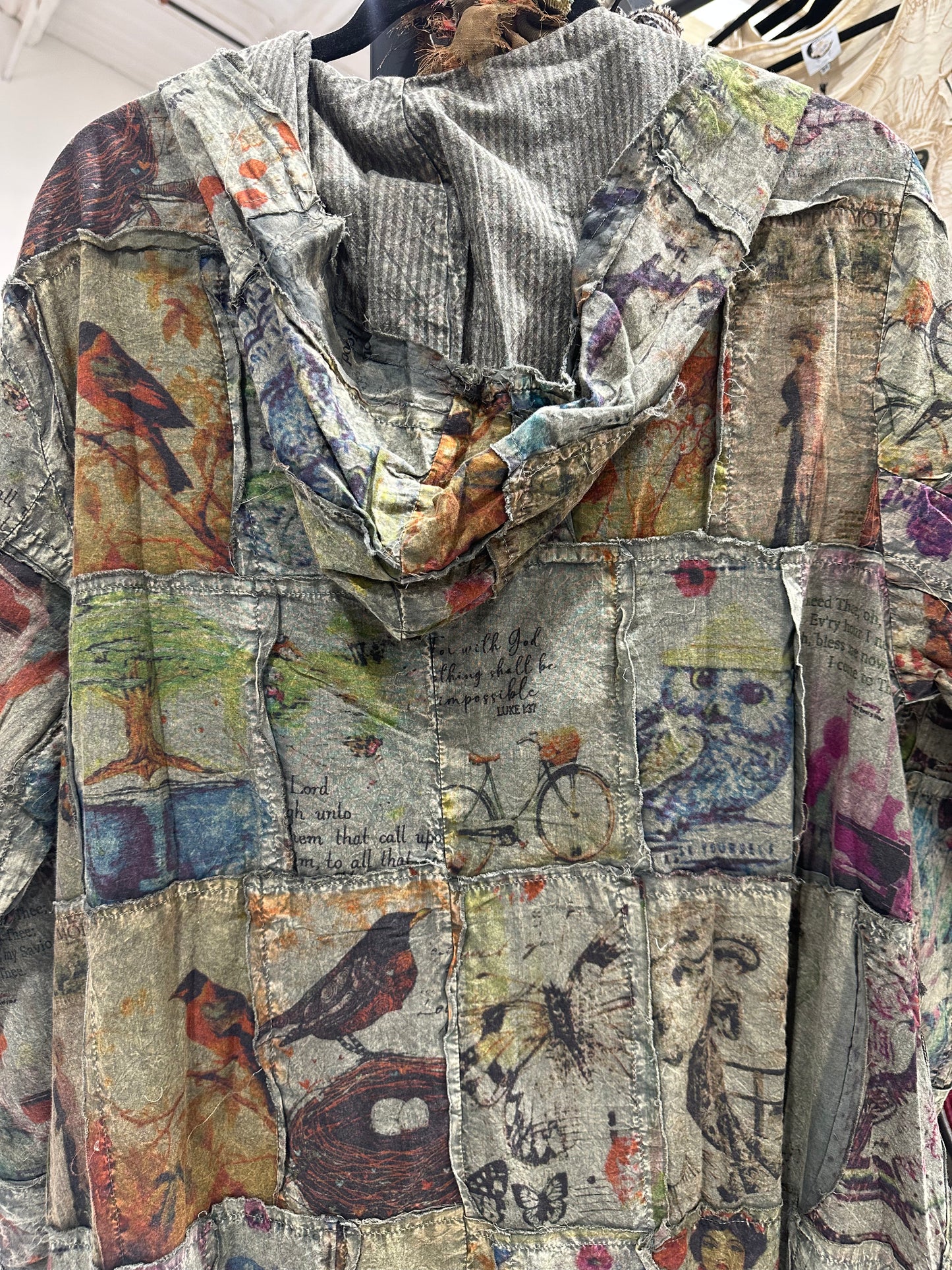 Paper Lace Hooded Jacket