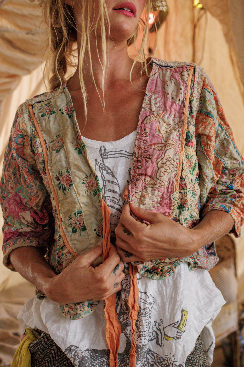 Magnolia Pearl JACKET 1382 Kalam Andhra