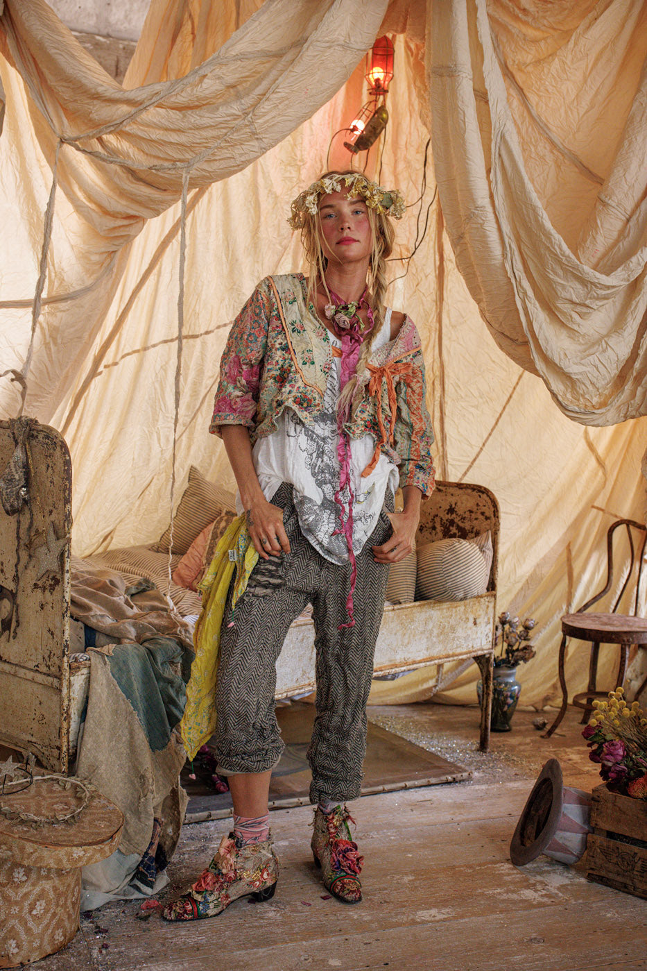 Magnolia Pearl JACKET 1382 Kalam Andhra